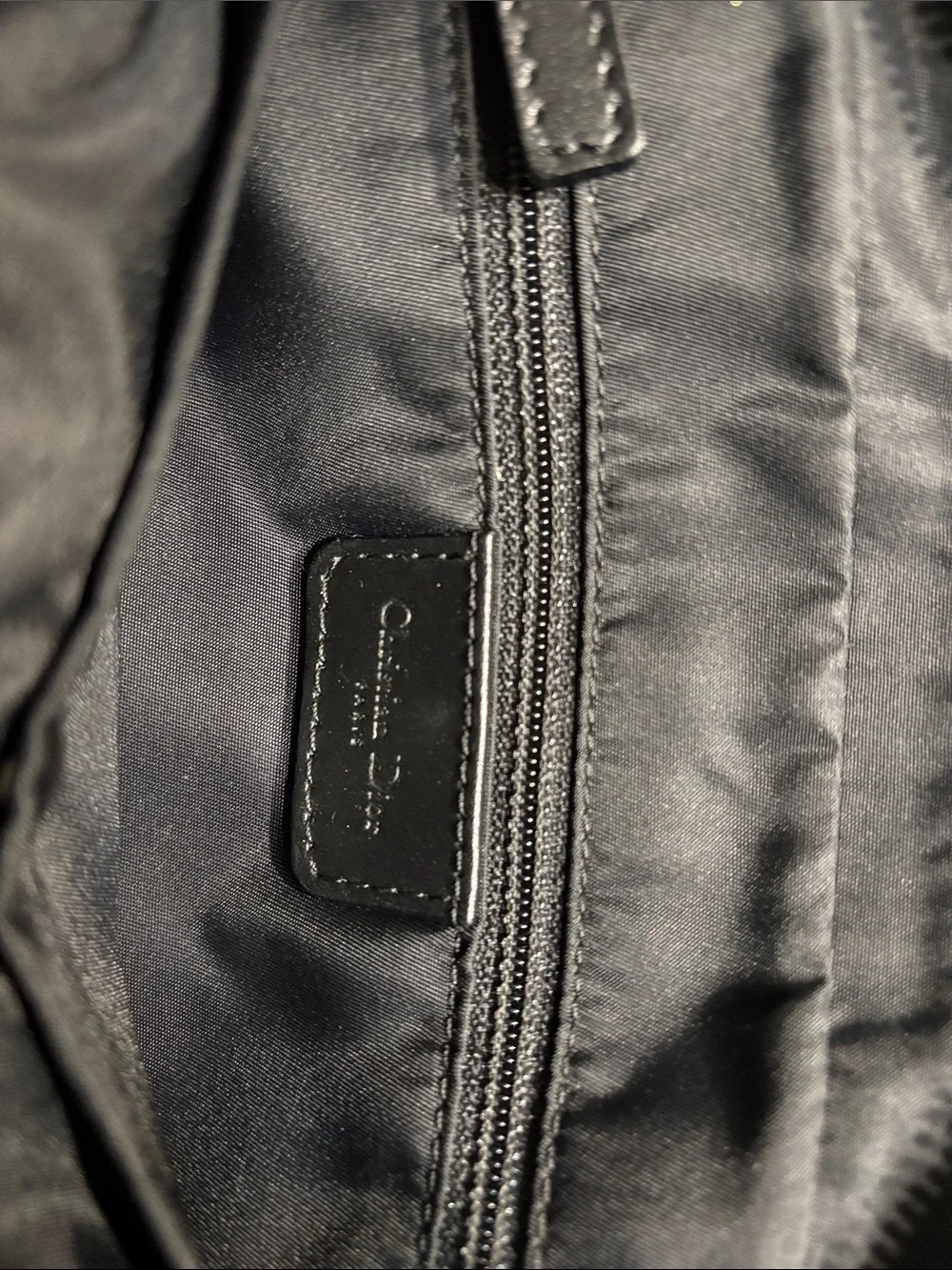 Christian DIOR Vintage Trotter Shoulder Bag